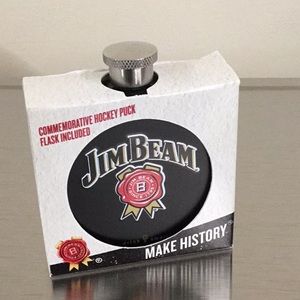 NIB Jim Beam flask